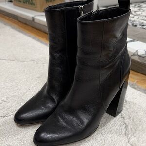Vince Camuto Black Heeled Boots